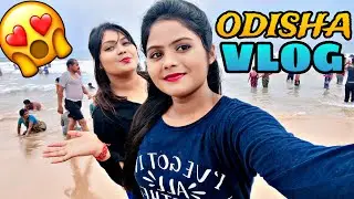 KOLKATA TO ODISHA JOURNEY VLOG 😍 | SAMUNDAR PE BOHOT MAJA KIYA | RIZA GAMING |