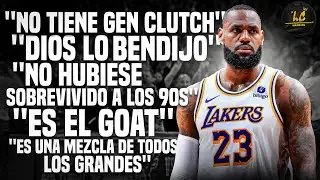 "JAMÁS será como Michael Jordan!" | ¿Qué PIENSAN las LEYENDAS de la NBA de LEBRON JAMES?