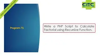 PHP Recursive Function Definition Video Tutorials