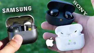 Galaxy Buds Pro 3 vs Apple AirPod Pro vs Sony WF-1000XM5