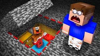 Я Построил СЕКРЕТНУЮ БАЗУ под БЕДРОКОМ в Майнкрафт! Minecraft