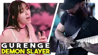 Demon Slayer OP1 "Gurenge" | Cover by Vincent Moretto & @CeLillyMusic