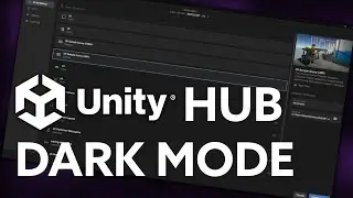 Unity Hub 3.0 Has Arrived | Glow Up Includes Dark Mode