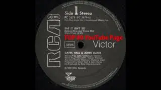 Daryl Hall & John Oates - Say It Isnt So (A J.T. Potoker & J.Jellybean Benitez Extended Dance Mix)