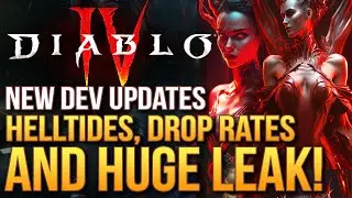 Diablo 4 - Devs New Response About Helltides! Huge Leak Will Change The Game!  New Updates!