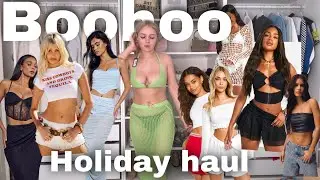 Boohoo holiday haul | try on