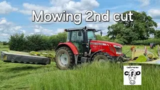 A day on the mowers, second cut silage.