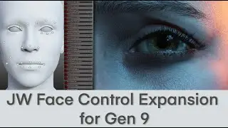 JW Face Control Expansion for Genesis 9(overview and thoughts) Daz