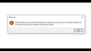 How to fix Network discovery is turned off | حل مشكلة مستكشف الشبكة داخل الويندوز الشبكة الداخلية