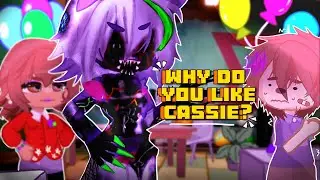 Why do you like Cassie? | security breach ruin dlc | FNaF | security breach | Gacha club