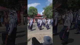 SMP Negeri 11 Buton _ Desa Lapodi _ Gerak jalan Indah 17 Agustus