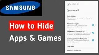 How to hide apps on android | How to hide apps in samsung phone