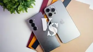 Samsung Galaxy Z Fold 6 versus iPhone 15 Pro Max camera comparison