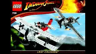 LEGO® Indiana Jones™ 7198 Fighter Plane Attack Building Instruction