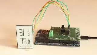 Smart Temperature Logger with Humidity and BLE Connectivity