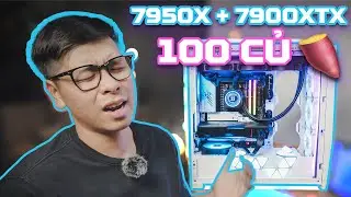 Trên tay bộ PC full RGB hơn 100 củ khoai | Corsair x AMD x ASRock