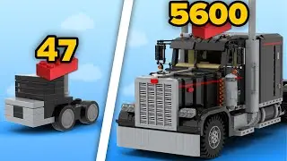 LEGO Trucks in Different Scales | Comparison