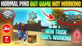 Free Fire Ping Problem | Free Fire Normal Ping But Game Not Working | Free Fire Network Problem