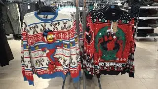 Primark Men's Winter New Collection What's for Christmas , Christmas Jumpers - November / 2024