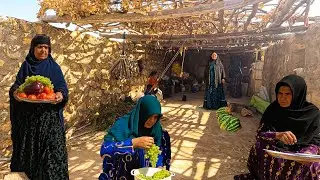 Nomadic family in their Beautiful Camp (Iran 2023)