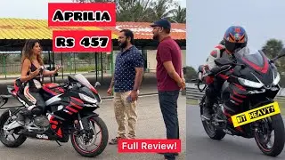 Aprilia RS 457- only 🇮🇳 400cc to feel like a Superbike?