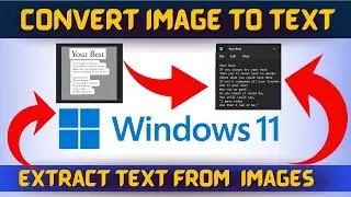 How to Convert Image to Text in Windows 11 | How to Extract Text From Images on Windows 11  