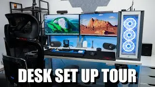 Dream Desk Set Up 2024 | Editing and Gaming Desk Set Up