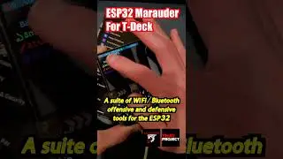 ESP32 Marauder For T-Deck #flipperzero #ESP32 #hack