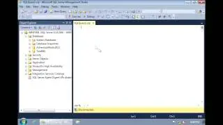 SQL Server 2012 - Creating a database