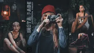 Insta Fade preset - Lightroom presets | faded presets | moody lightroom presets | dark and moody