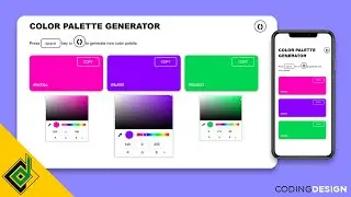 How to build Color Palette Generator | JavaScript Projects