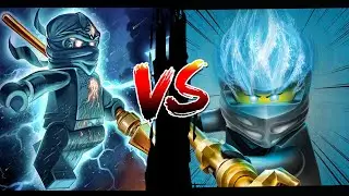 LEGO Ninjago - Jay vs Nya Fight Stop Motion | REUPLOAD