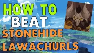 How to EASILY beat Stonehide Lawachurls in Genshin Impact - Free to Play Friendly!