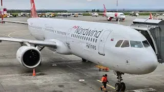 Airbus A321neo а/к Nordwind Airlines | Рейс Санкт-Петербург — Казань