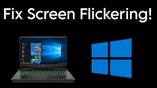 How to fix laptop Screen Flickering problem windows 10