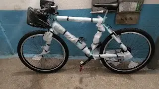 ФИНАЛ! Часть 5. Bicicleta de Montanha собран и вручён счастливой владелице к 8му МАРТА! УРА! УСПЕЛ!)