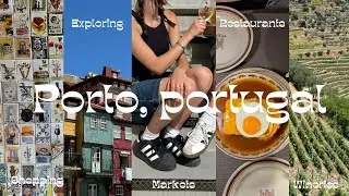 A few days in Porto *Shopping hauls, good eats, runs, and markets