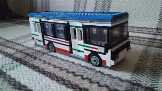 ЮБИЛЕЙНЫЙ ВЫПУСК LEGO САМОДЕЛКА АВТОБУС ПАЗ 32054 (