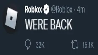 ROBLOX IS BACK!