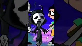 Teen Titans Go! transforms into Horror characters - Ghost Face Jason Sam - SETC 