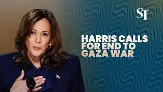 Harris calls for end to Gaza conflict in DNC keynote speech