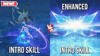 The Shorekeeper Intro Skill vs Enhanced Intro Skill!!! Wuthering Waves 1.3