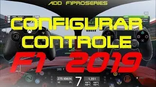 DICAS CONFIGURAR CONTROLE F1 2019 MELHOR SETUP TUTORIAL COMPLETO