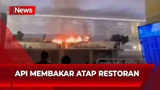 Kebakaran Resto di Bandara Soetta Akibat Korsleting Listrik - iNews Sore 01/09