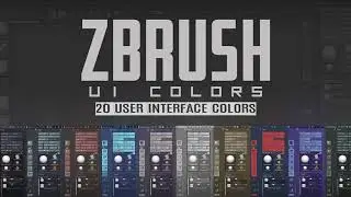 ZBrush UI Colors