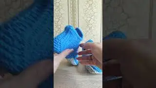 жмите на фото здесь мои все мк #калиновская #gestrickenehausschuh #knitting #вяжемтапочки #handmade