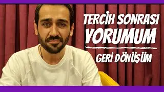 Tercih Sonrası Yorumum #2020tayfa #yks