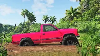 GAVRIL D SERIES Shevrolet Silverado | Realistic offroading - Beamng Drive | Off road gameplay