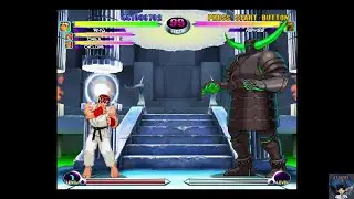 Marvel vs Capcom 2 PS2 Final Boss Abyss