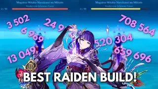 1 MINUTE RAIDEN GUIDE And BUILD !! [ Genshin Impact ]